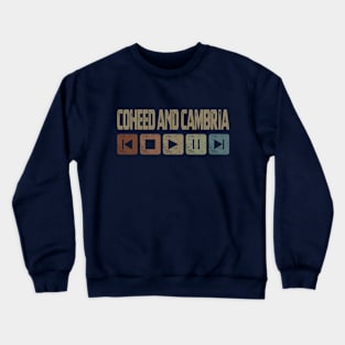 Coheed and Cambria Control Button Crewneck Sweatshirt